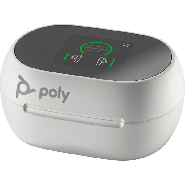 Фото - Наушники вкладыши беспроводные TWS Poly Voyager Free 60+ Earbuds + BT700A + TSCHC White (7Y8G5AA)