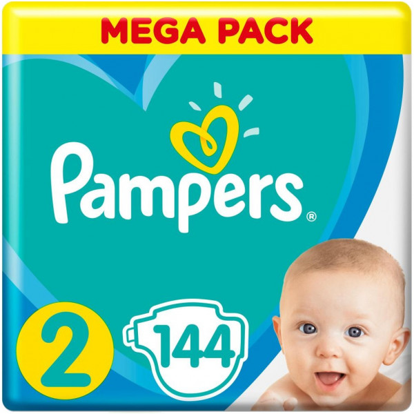Фото - Одноразовые подгузники Pampers New Baby Mini Размер 2 (4-8 кг), 144 шт. (8001090950772)