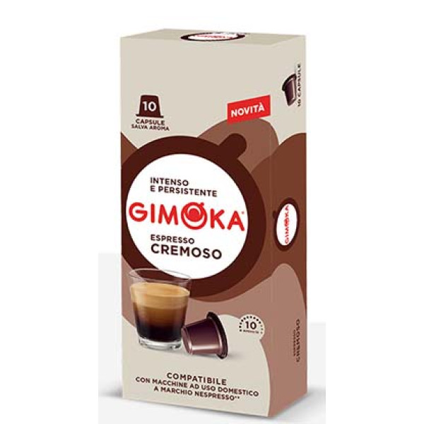 Фото - Кофе в капсулах Gimoka Cremoso 10 шт. (8003012001715) Фото - Кофе в капсулах Gimoka Cremoso 10 шт. (8003012001715)