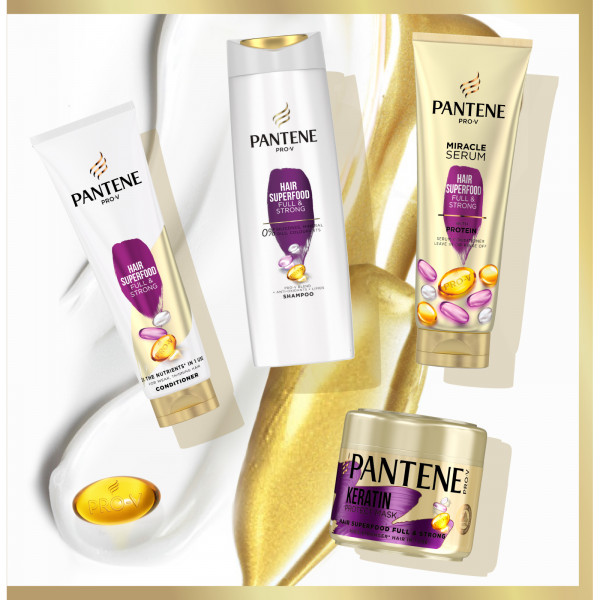 Фото - Бальзам для волос Pantene Питательный коктейль Объемные и крепкие 275мл