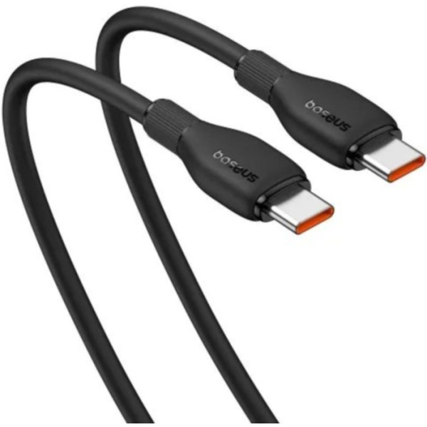 Фото - Кабель синхронизации данных Baseus Type-C/Type-C 100W 2m Black (P10355702111-01)
