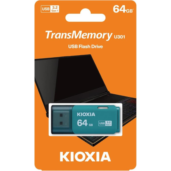 Фото - Флеш USB Kioxia USB 3.2 64 GB (LU301L064GG4)