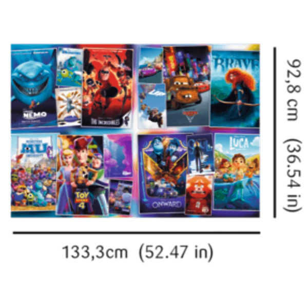 Фото - Пазлы (8+) Trefl 6000 UFT Pixar Галерея эпической анимации (10387)