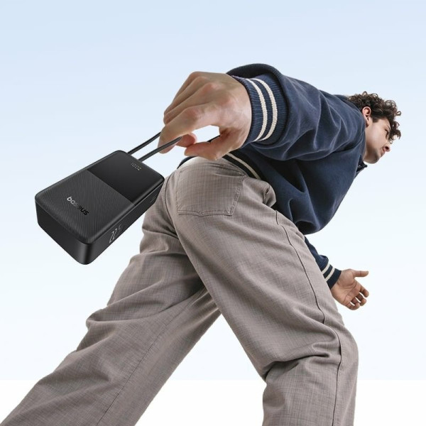 Фото - Батарея мобильная Baseus EnerFill FC51 Bipow 2 Pro 22.5W 30000mAh Black+ Кабель USB-C (E0028100)