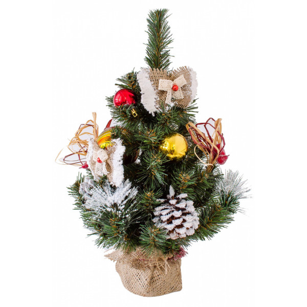 Фото - Ёлка настольная YES! Fun Нарядная 0,45 м (903814) Фото - Ёлка настольная YES! Fun Нарядная 0,45 м (903814)