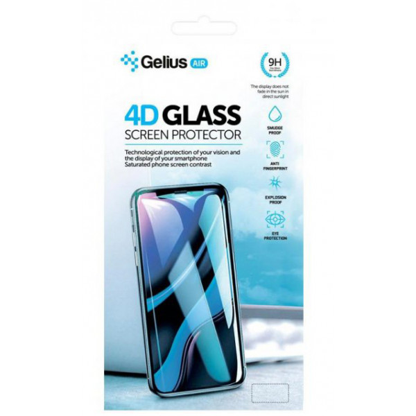 Фото - Защитное стекло для смартфона Gelius Pro 4D for iPhone 11 Black (82098)