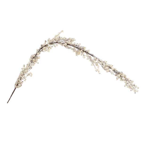 Фото - Ветка декоративная Lefard 150 см белая (822-044)