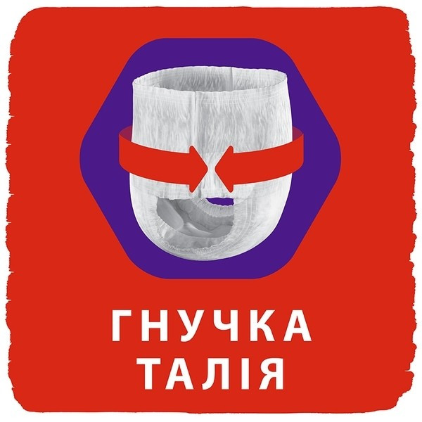 Фото - Одноразовые подгузники-трусики Libero Up&Go 7 (16-26 кг), 16 шт. (8239)
