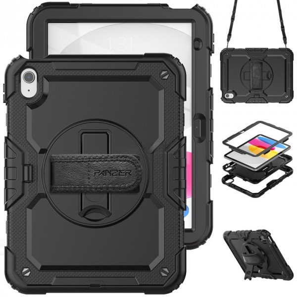 Фото - Чехол для планшета ArmorStandart Panzer for iPad 11 2025 (A16) / 10.9 2024 / 2022 Black (ARM82525)
