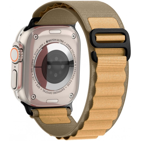Фото - Ремешок для смарт-часов Armorstandart Alpina Band for Apple Watch 49/46/45/44/42 (Series 1-3) Tan (ARM82565)