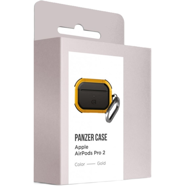 Фото - Чехол для наушников Armorstandart Panzer for Apple Airpods Pro 2 Gold (ARM82752)