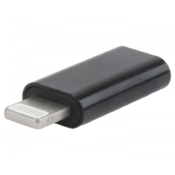 Фото - Переходник Cablexpert USB Type-C - Lightning (F/M) Black (A-USB-CF8PM-01)