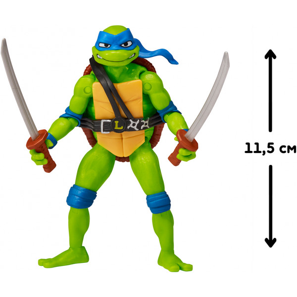 Фото - Коллекционная фигурка TMNT «Черепашки-Ниндзя MOVIE III» – ЛЕОНАРДО (83281)