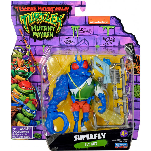 Фото - Коллекционная фигурка TMNT «Черепашки-Ниндзя MOVIE III» – СУПЕРФЛАЙ (83287)