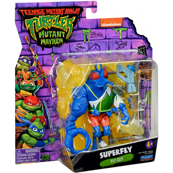 Фото - Коллекционная фигурка TMNT «Черепашки-Ниндзя MOVIE III» – СУПЕРФЛАЙ (83287)