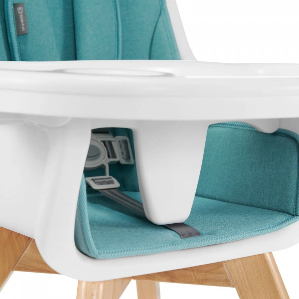 Фото - Стульчик для кормления классический Kinderkraft Tixi Turquoise (KKKTIXITRQ0000)
