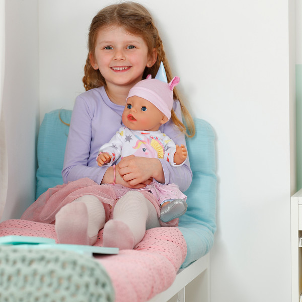 Фото - Пупс классический Baby Born ЭММА-ЕДИНОРОГ 43 см (836668)