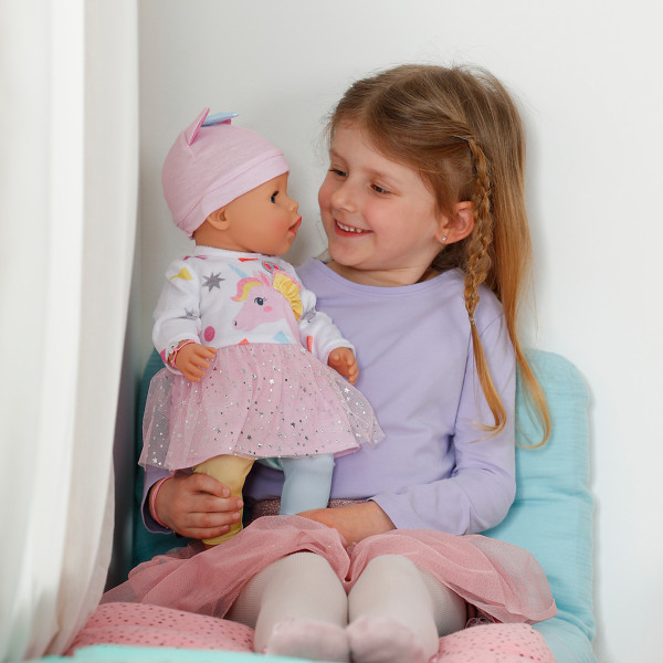 Фото - Пупс классический Baby Born ЭММА-ЕДИНОРОГ 43 см (836668)