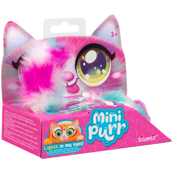 Фото - Интерактивное животное Silverlit Котенок Mini Purr (36896)