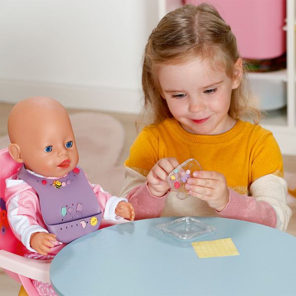 Фото - Одежда и аксессуары для куклы Baby Born серии Pinplay – СТИЛЬНОЕ КОРМЛЕНИЕ (837221)