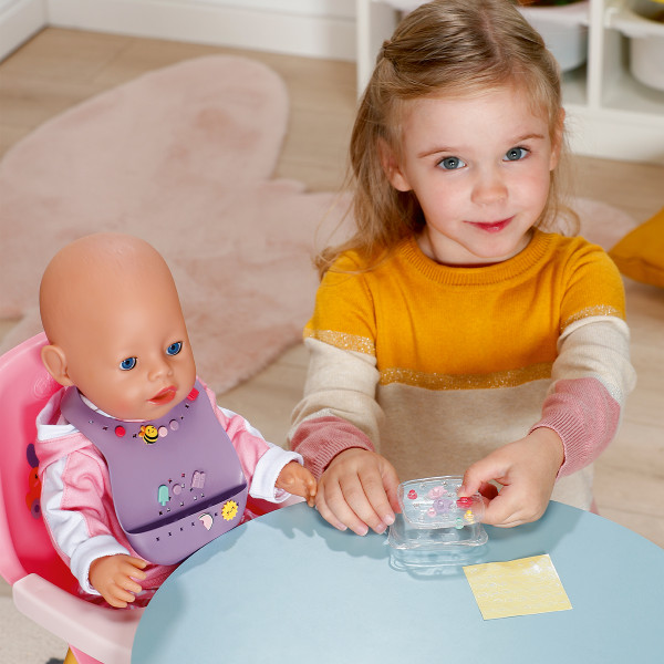 Фото - Одежда и аксессуары для куклы Baby Born серии Pinplay – СТИЛЬНОЕ КОРМЛЕНИЕ (837221)