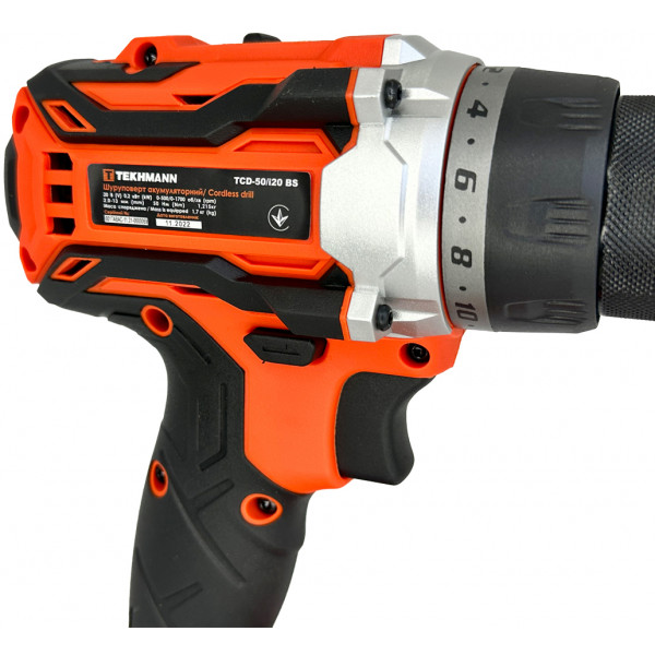Фото - Дрель-шуруповерт Tekhmann TCD-50/i20 BS без АКБ и ЗУ (849187)