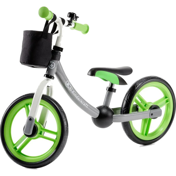 Фото - Беговел Kinderkraft 2Way Next Green/Gray (KKR2WNXGRE00AC)