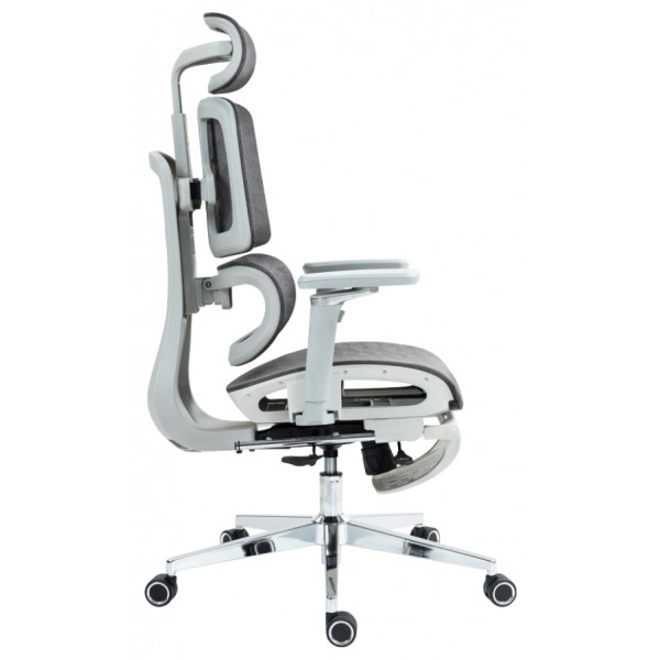 Фото - Кресло офисное GT Racer B-2450 White/Gray