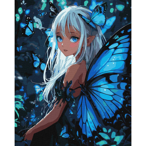 Фото - Картина по номерам Ideyka Очаровательные бабочки с красками металлик extra 40х50 см (KHO8561) Фото - Картина по номерам Ideyka Очаровательные бабочки с красками металлик extra 40х50 см (KHO8561)