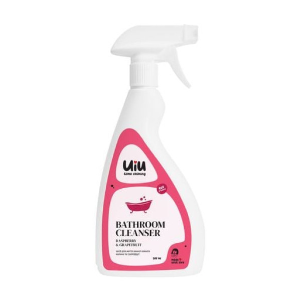 Фото - Средство для мытья в ванной комнате UIU Малина&Грейпфрут 0.5 л (4820152333353) Фото - Средство для мытья в ванной комнате UIU Малина&Грейпфрут 0.5 л (4820152333353)