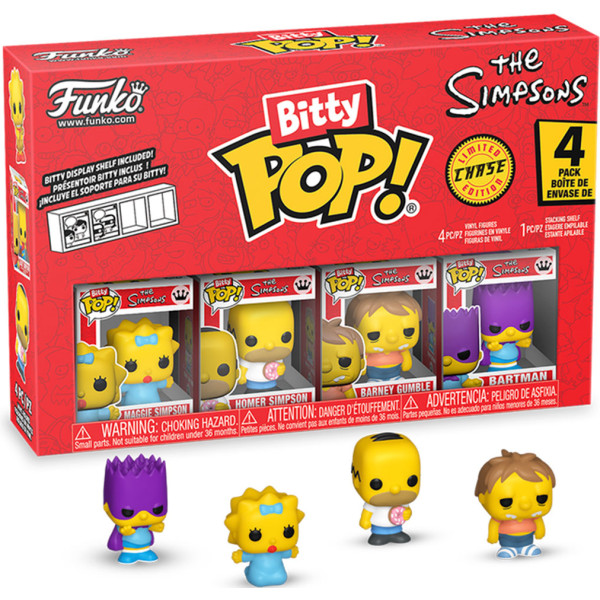 Фото - Игровая фигурка-сюрприз набор FUNKO BITTY POP! серии Симпсоны - МЭГГИ (4 фигурки в асс.) (85709)
