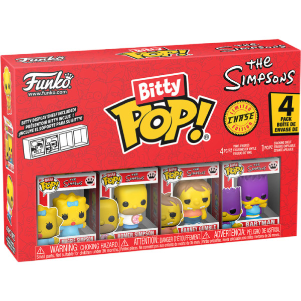 Фото - Игровая фигурка-сюрприз набор FUNKO BITTY POP! серии Симпсоны - МЭГГИ (4 фигурки в асс.) (85709)