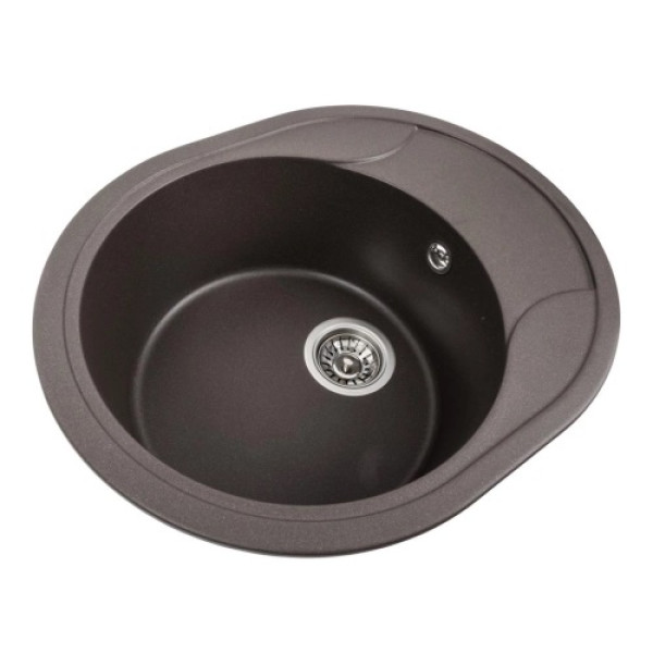 Фото - Мойка кухонная Platinum 5847 ONYX матовая Темная скала