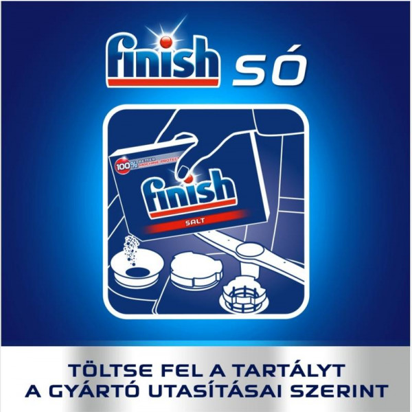 Фото - Уценка - Соль для посудомоечной машины Finish Calgonit Salt ср-во для смягчения воды 4 кг