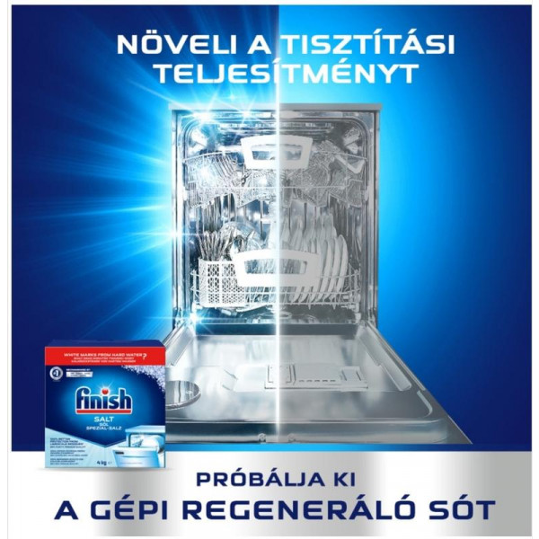 Фото - Уценка - Соль для посудомоечной машины Finish Calgonit Salt ср-во для смягчения воды 4 кг