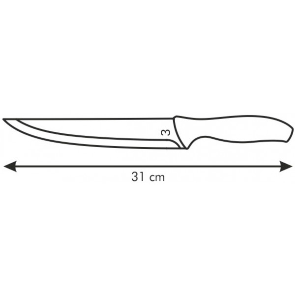 Фото - Нож кухонный tescoma 862046 Sonic 18 см Фото - Нож кухонный tescoma 862046 Sonic 18 см