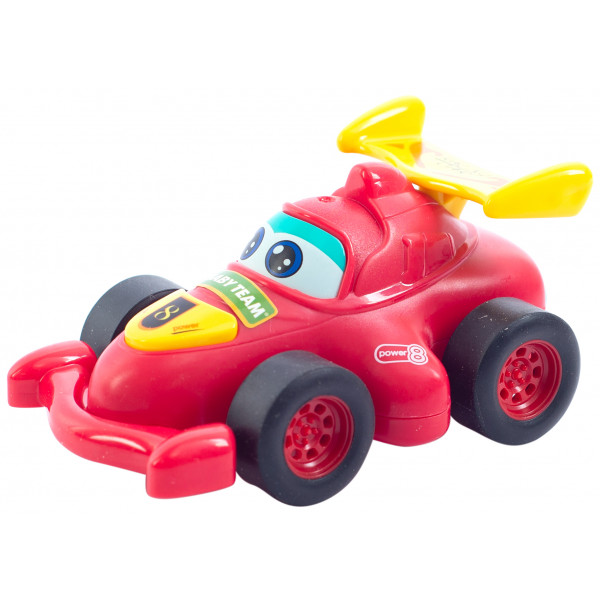 Фото - Инерционный игровой транспорт для малыша Baby Team 8620 машинка красная