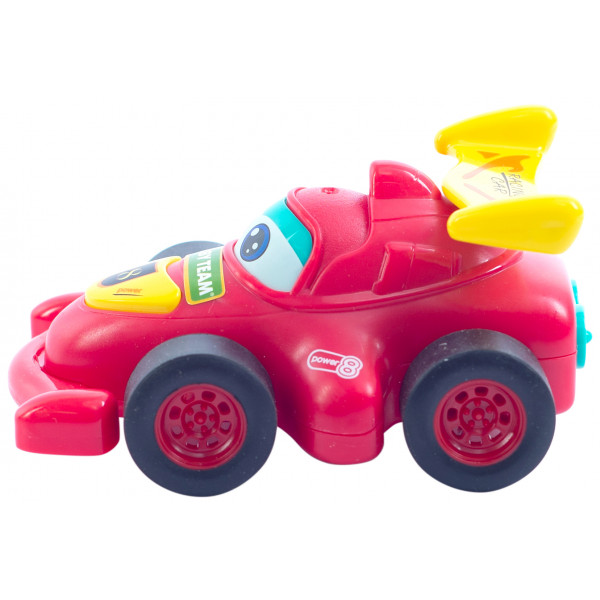Фото - Инерционный игровой транспорт для малыша Baby Team 8620 машинка красная