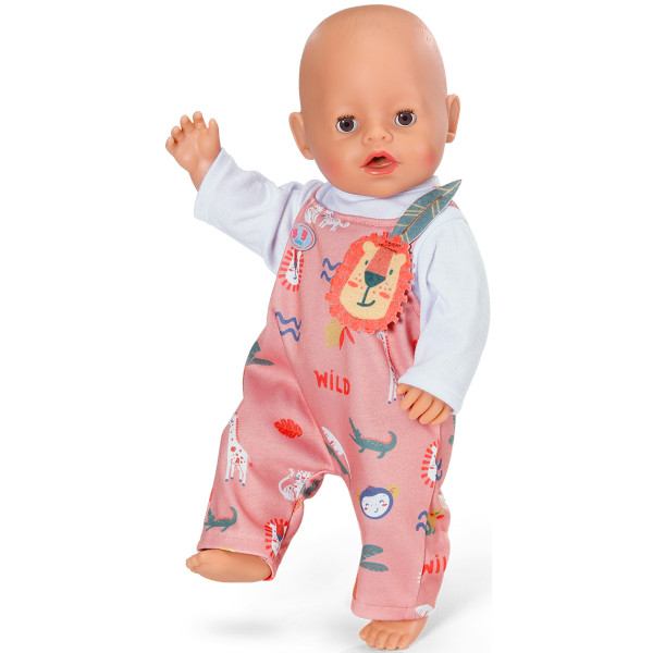 Фото - Одежда и аксессуары для классической куклы Baby Born КОМБИНЕЗОН ДЖУНГЛИ (43 см) (871669)