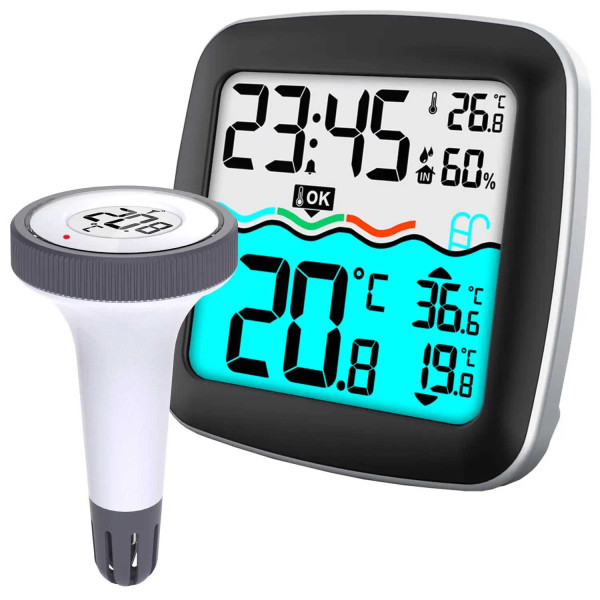 Фото - Термогигрометр Technoline WS9059 Black