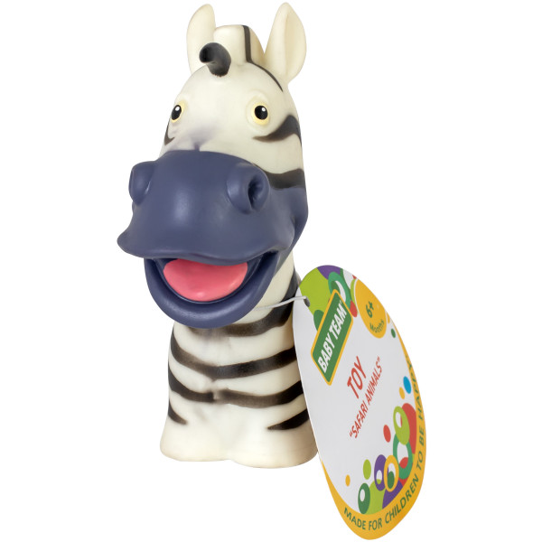 Фото - Игрушка для ванной Baby Team Животные сафари зебра (8752_зебра)