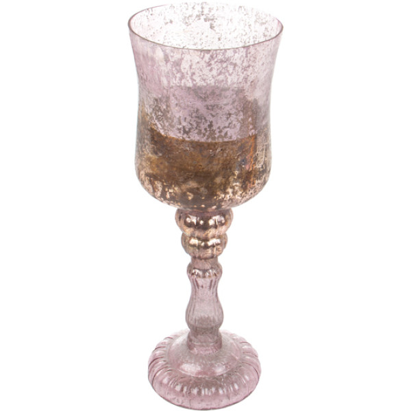 Фото - Подсвечник Lefard 32x11 см розовый (876-071) Фото - Подсвечник Lefard 32x11 см розовый (876-071)