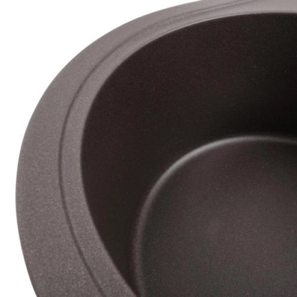 Фото - Мойка кухонная Platinum 5847 ONYX матовая Темная скала