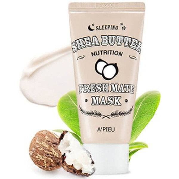 Фото - Маска для лица A'pieu Fresh Mate Shea Butter Mask с маслом Ши 50 мл (8806185733403)