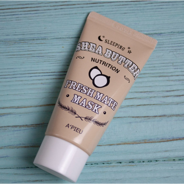 Фото - Маска для лица A'pieu Fresh Mate Shea Butter Mask с маслом Ши 50 мл (8806185733403)