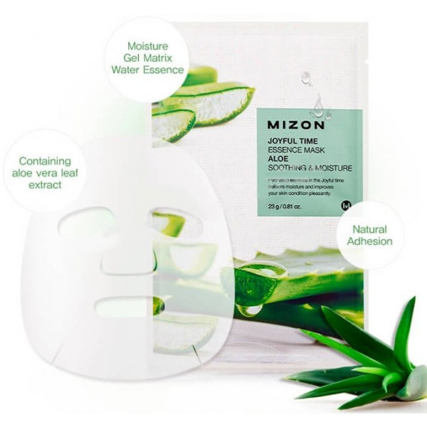 Фото - Маска для лица Mizon Joyful Time Essence Алое 23 мл (8809663752255)