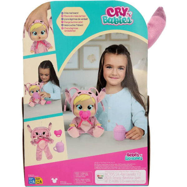 Фото - Пупс классический Cry Babies CB. ЛЮБОВЬ И ЗАБОТА ДИСНЕЙ Плакса Энджел с аксессуарами 26 см (929142)