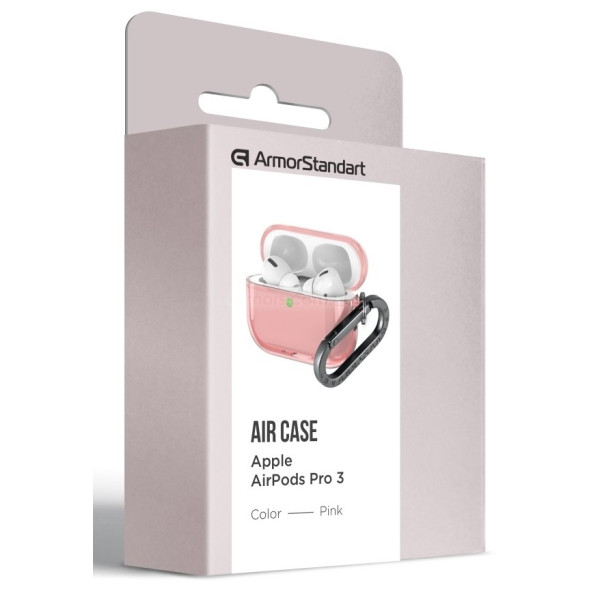 Фото - Чехол для наушников Armorstandart Air for Apple Airpods Pro 3 Pink (ARM88306)