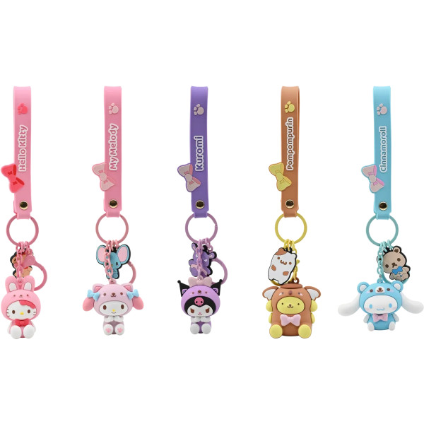 Фото - Брелок Hello Kitty Хелло Китти с животным (11542)