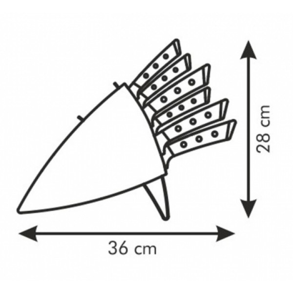 Фото - Набор ножей tescoma 884596 Azza 6 пр.